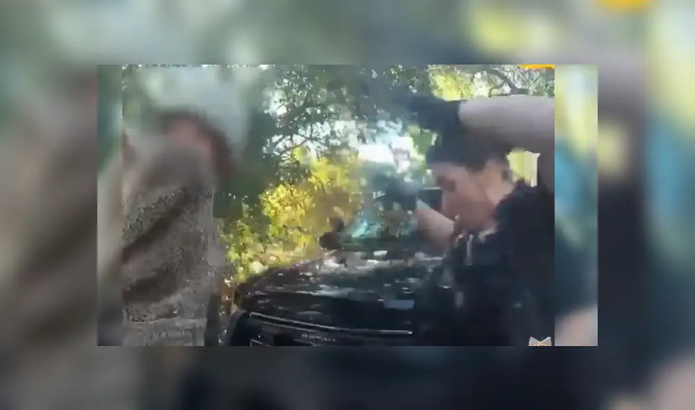 La graciosa reacción de la mujer por la intempestiva aparición del reptil desató más de una carcajada en sus compañeros y se ha hecho viral en YouTube
