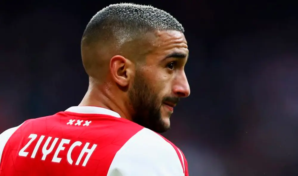 Hakim Ziyech fue jugador de Ajax desde 2016.