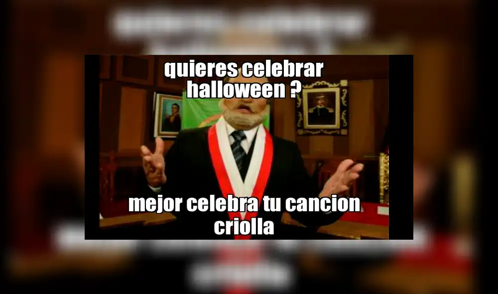 Facebook: "Halloween" y el "Día de la Canción Criolla" tienen batalla de memes y aquí están los mejores [FOTOS]