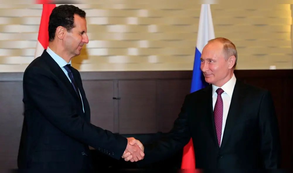 Putin y Al Assad se reúnen por primera vez tras los ataques químicos en Siria