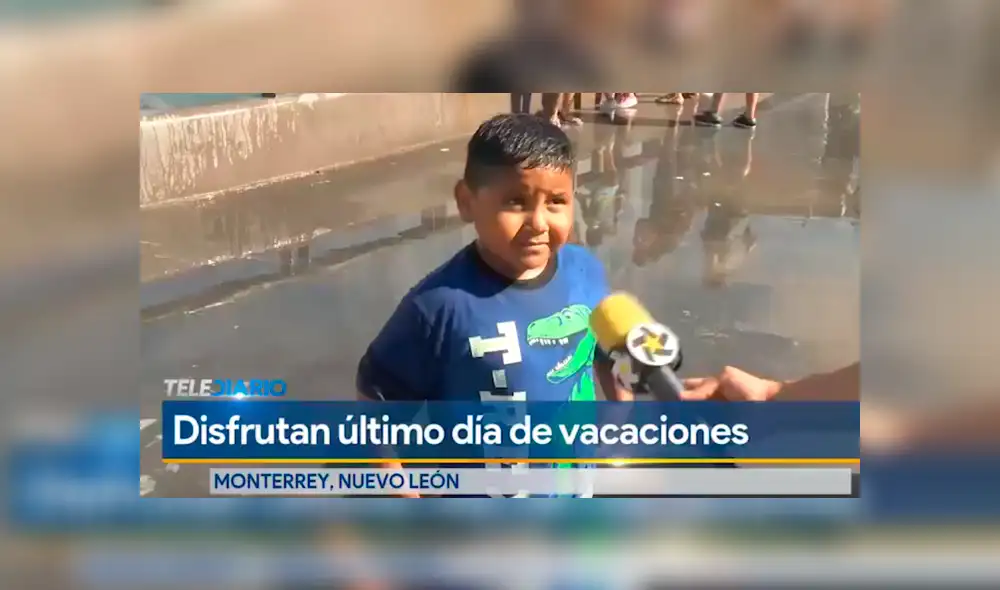 Facebook viral: niño sorprende con triste respuesta sobre sus vacaciones 