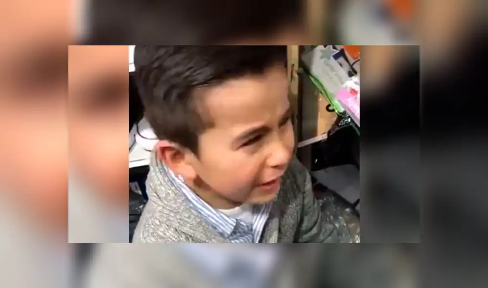 “El colegio no fue inventado por Dios”, fue otra de sus hilarantes respuestas. Foto: captura. “El colegio no fue inventado por Dios”, fue otra de sus hilarantes respuestas. Foto: captura.