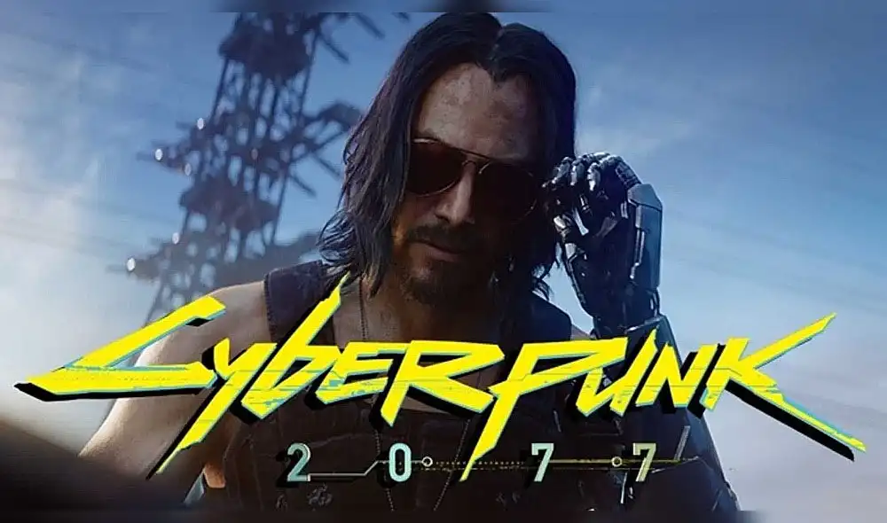 Keanu Reeves en Cyberpunk 2077.