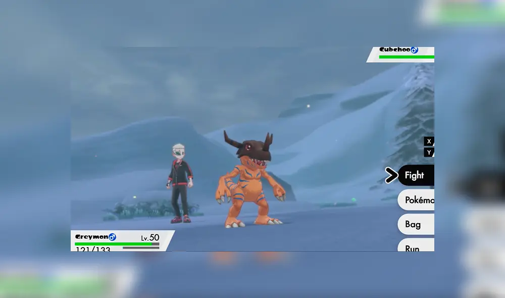 Agumon y todas sus digievoluciones llegan a Pokémon Espada y Escudo.