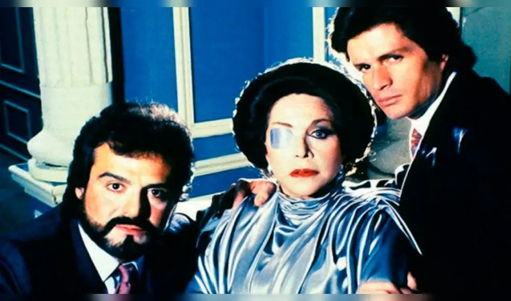 Cuna de lobos versión 1987 Foto: Tv y Novelas