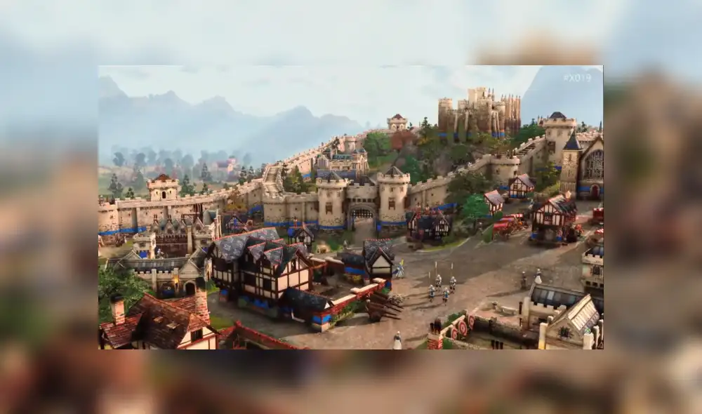 Todo empezó con la presentación de una fortaleza medieval.