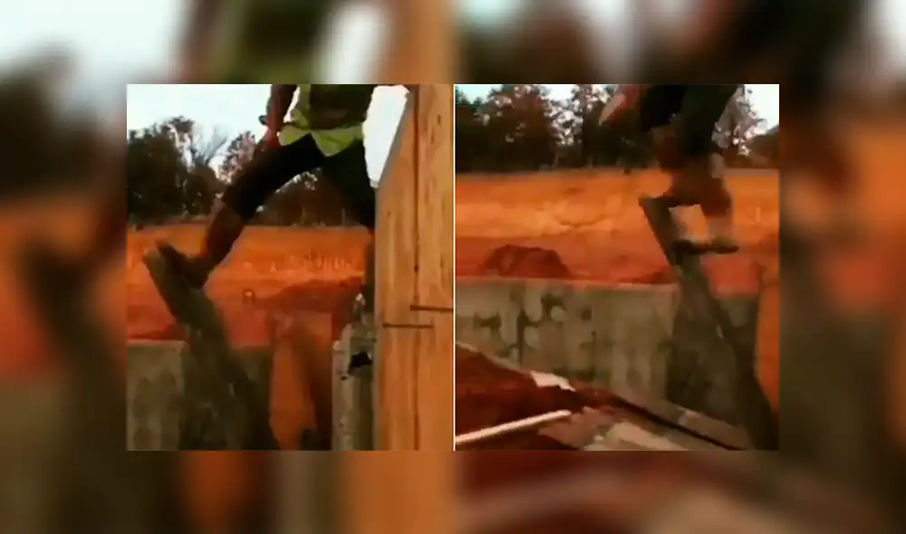 YouTube Viral: Obrero intenta pasar un momento agradable, pero sufre un terrible accidente YouTube Viral: Obrero intenta pasar un momento agradable, pero sufre un terrible accidente