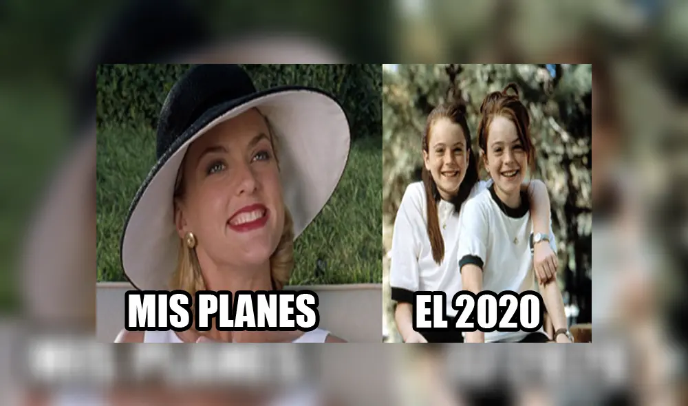 Desliza para ver los mejores memes de 'Mis planes versus 2020' que se han viralizado en Facebook. Foto: Captura.