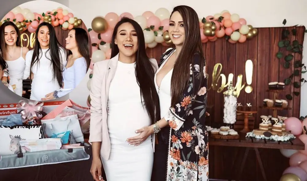 La joven influencer decidió organizar un baby shower para su primogénita, que podría nacer en los próximos días. Foto: Composición Instagram La joven influencer decidió organizar un baby shower para su primogénita, que podría nacer en los próximos días. Foto: Composición Instagram