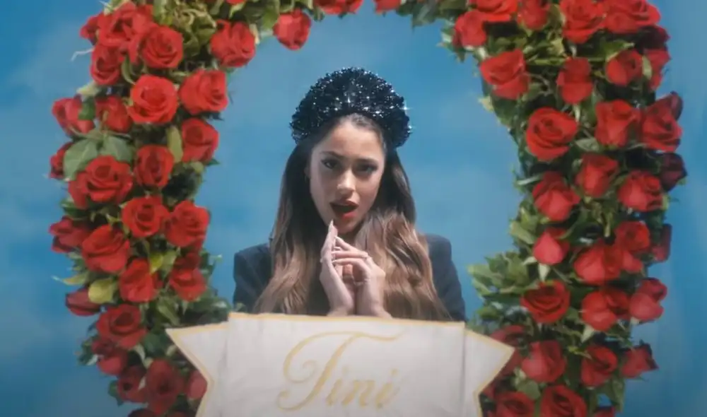 Tini Stoessel en el videoclip de su tema "Duele". | Foto: Captura de Youtube