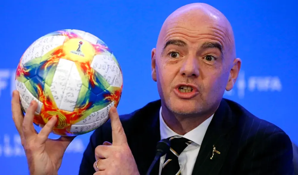 La FIFA priorizará tres puntos para el regreso del fútbol, aseguró su presidente Gianni Infantino. Foto: AFP. La FIFA priorizará tres puntos para el regreso del fútbol, aseguró su presidente Gianni Infantino. Foto: AFP.