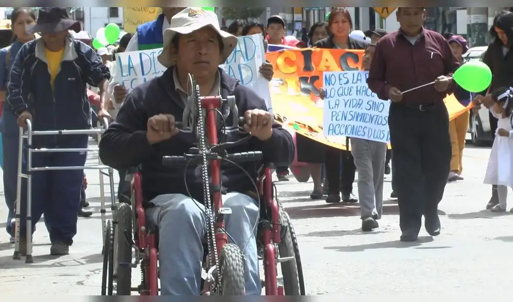Huancayo: Solo el 8% de las personas con discapacidad cuentan con ...