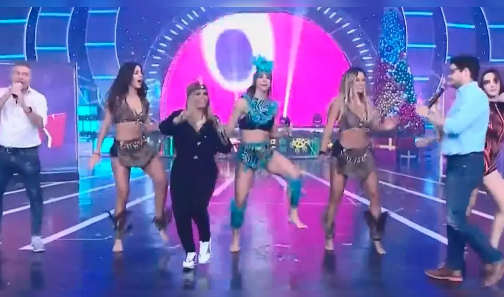 'Reinas de la tecnocumbia' alborotan el set de "Esto es guerra"