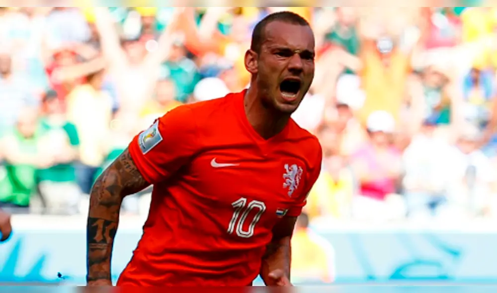 Wesley Sneijder habló de la emoción de retirarse de su selección contra Perú [VIDEO]