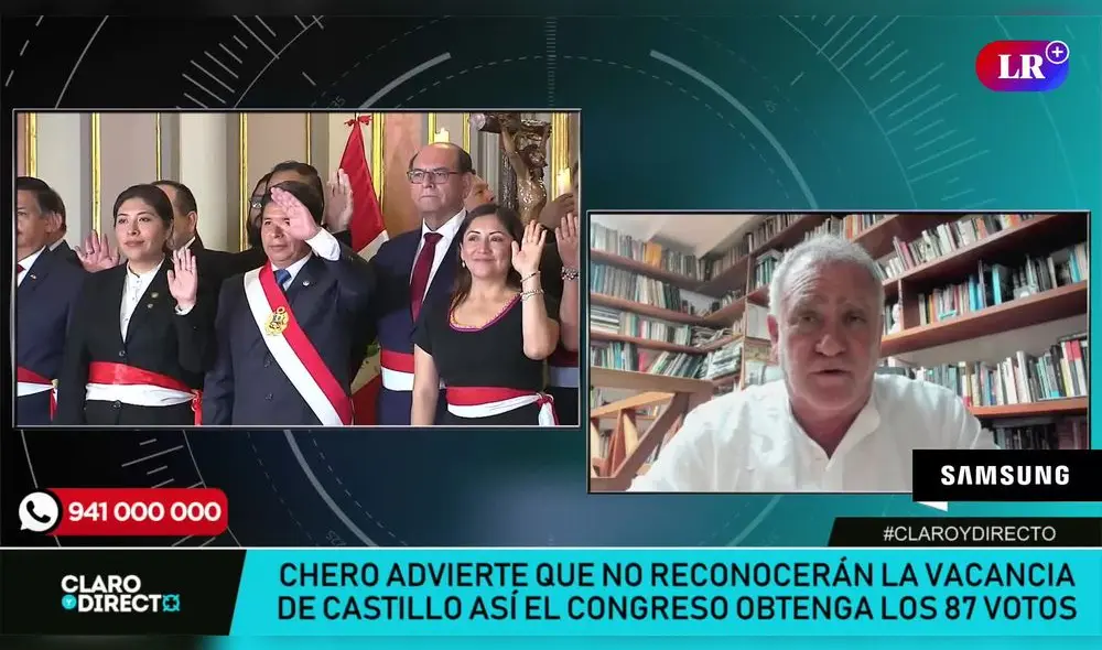 Augusto Álvarez Rodrich en Claro y Directo. Foto: LR+