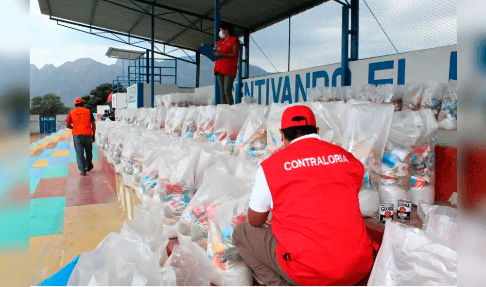 La Contraloria intervino en varias oportunidades en el caso de las canastas básicas en el municipio de Olmos. Foto: difusión