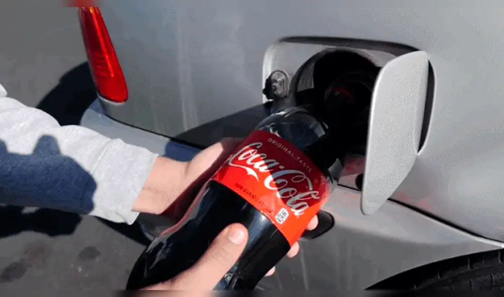 Facebook: Llenó el tanque de su auto con Coca Cola y todo acabó mal [VIDEO]