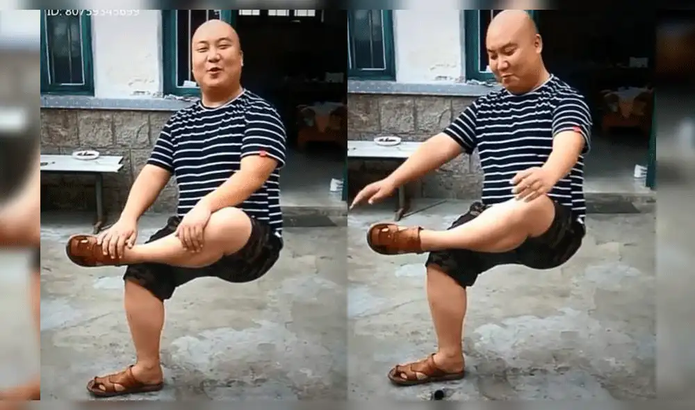 Facebook: ¿Asiático se sienta en el aire? Esta es la verdad sobre su impresionante truco [VIDEO]