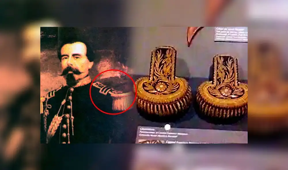 Chile devolverá las charreteras de Francisco Bolognesi al Perú. Foto: Composición