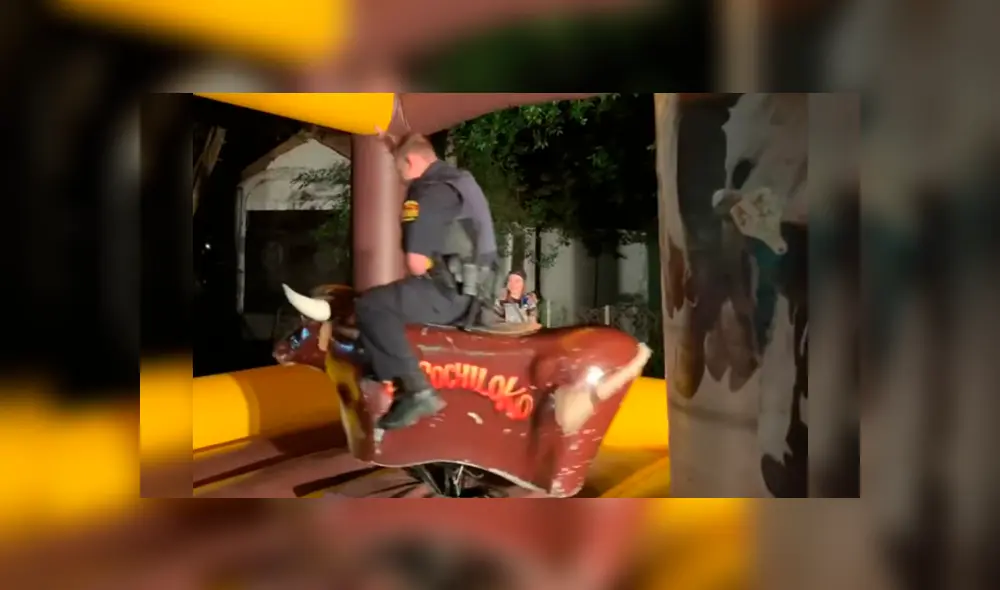 Vía Facebook. Policía se contagió de la euforia de los invitados y acabó protagonizando un bochornoso momento en la celebración Vía Facebook. Policía se contagió de la euforia de los invitados y acabó protagonizando un bochornoso momento en la celebración