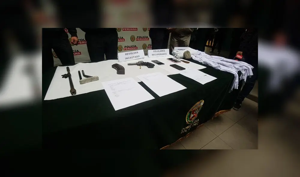 Acciones de inteligencia pudo dar el paradero de estos presuntos delincuentes que mostraron actitud desafiante en su traslado. (Foto: PNP)