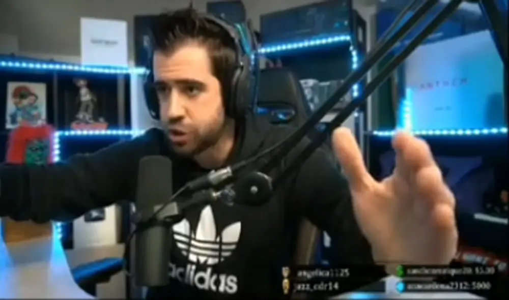 AuronPlay es un famoso youtuber que tiene un canal dedicado a los videojuegos. Foto: captura de YouTube