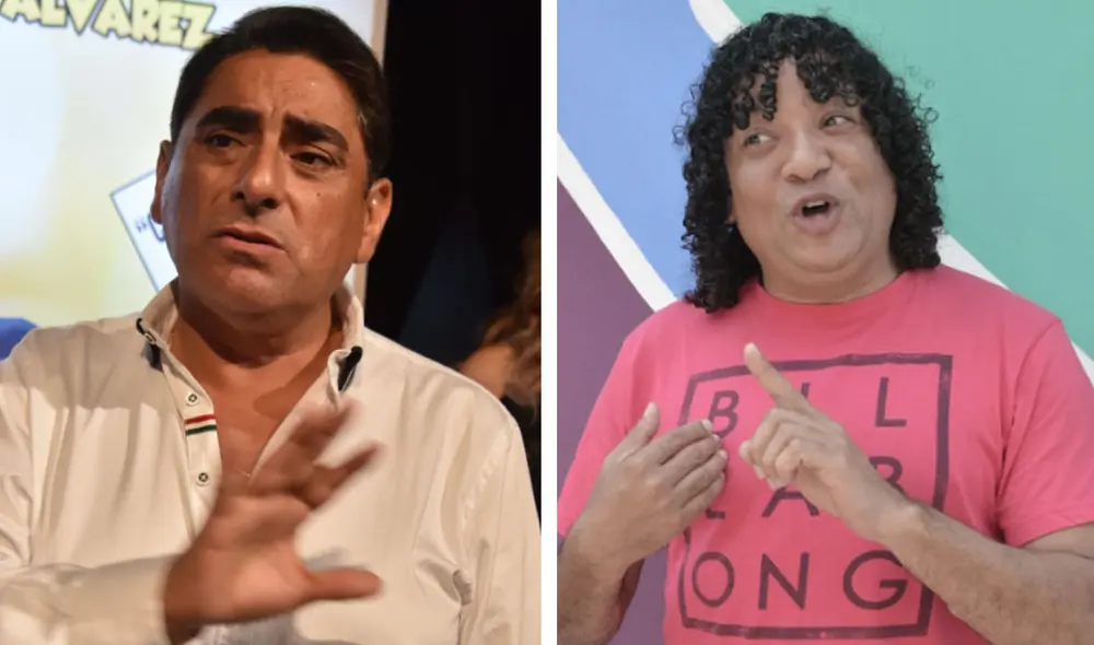 Carlos Álvarez y Carlos Vílchez a penas compartieron programa en "El especial del humor". Foto: composición GLR Carlos Álvarez y Carlos Vílchez a penas compartieron programa en "El especial del humor". Foto: composición GLR