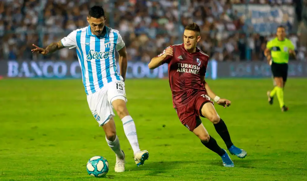 River Plate y Atlético Tucumán se enfrentan EN VIVO ONLINE por la fecha 2 del grupo B de la Copa de la Superliga Argentina 2020. | Foto: EFE River Plate y Atlético Tucumán se enfrentan EN VIVO ONLINE por la fecha 2 del grupo B de la Copa de la Superliga Argentina 2020. | Foto: EFE