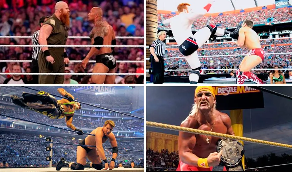 La WWE celebrará Wrestlemania 36 este 4 y 5 de abril en el Performance Center, y como antesala, recordamos las luchas que menos tiempo duraron en la historia del evento.