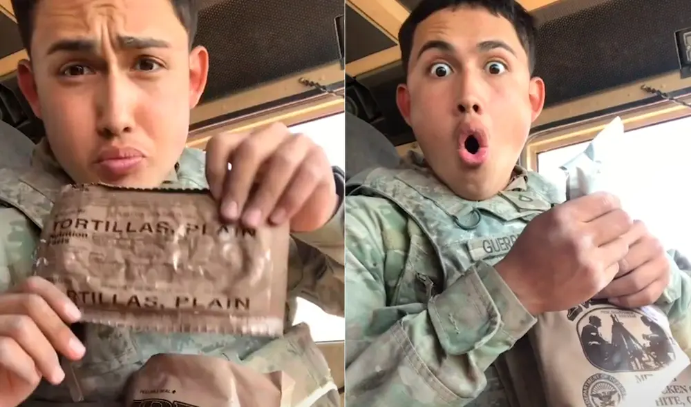 El hombre quedó sorprendido al ver unas grajeas de chocolates vencidas. Foto: joejoe7711 / TikTok El hombre quedó sorprendido al ver unas grajeas de chocolates vencidas. Foto: joejoe7711 / TikTok