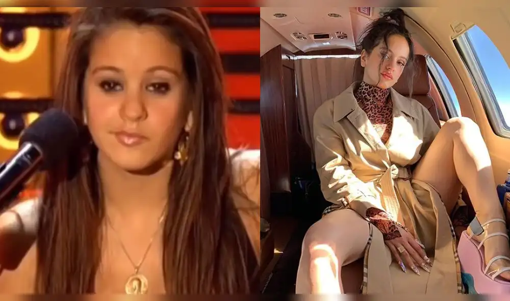 ¡Con altura! Los videos inéditos de Rosalía antes de convertirse en una estrella