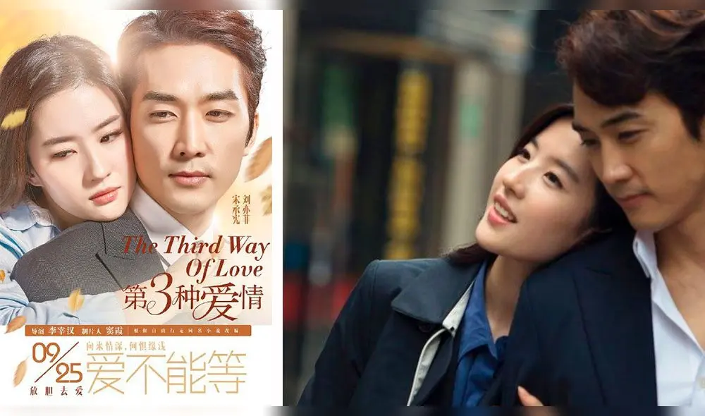 Desliza para ver más fotos de Song Seung Heon y Liu Yifei Desliza para ver más fotos de Song Seung Heon y Liu Yifei