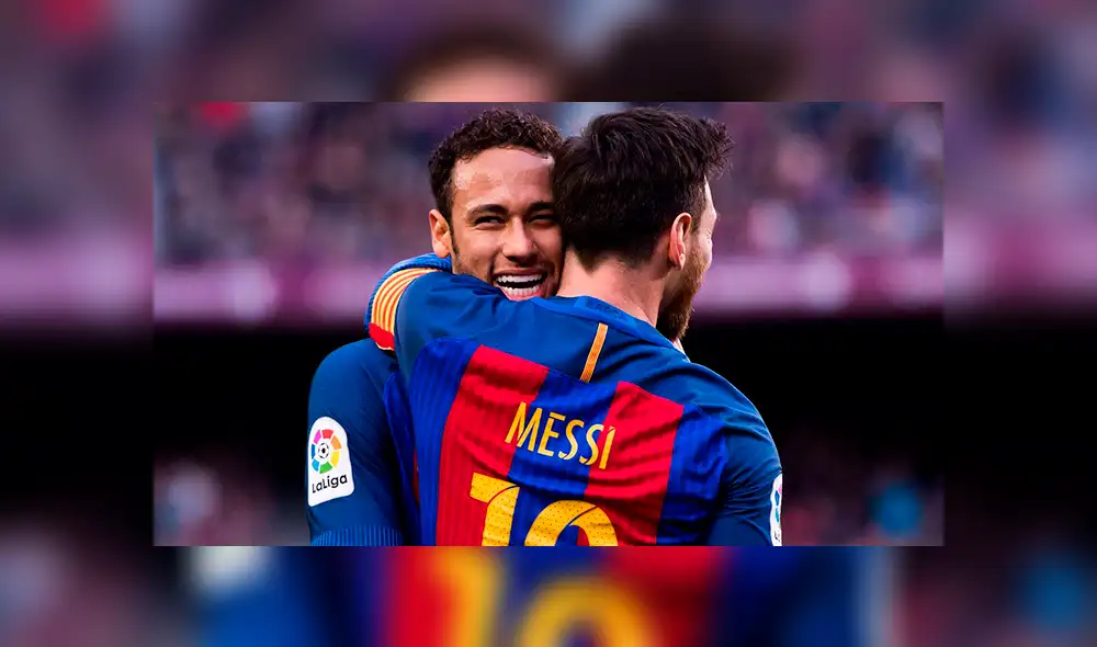 A pesar de no jugar juntos, Messi y Neymar mantienen una estrecha amistad. Crédito: Getty Images