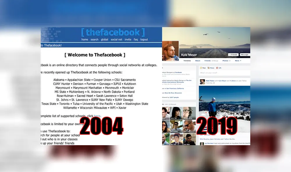Facebook: red social de Mark Zuckerberg cumple 15 años y así fue su evolución [FOTOS]