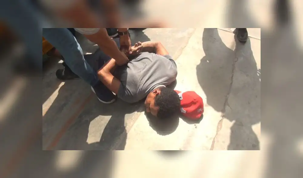 Individuos se enfrentaron a la autoridad y terminaron pro agredirlos. (Foto: Municipalidad de Surco)