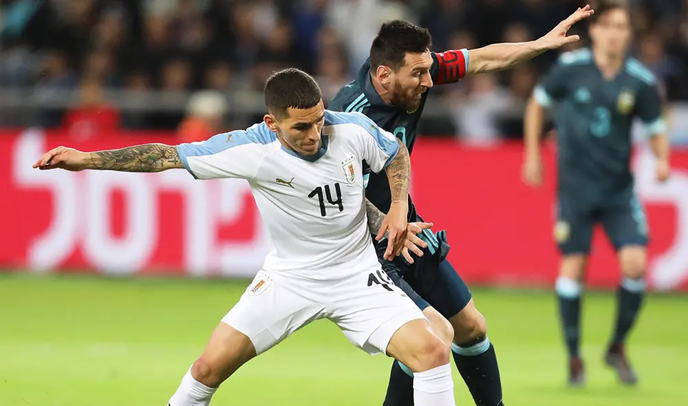 Argentina empató 2-2 con Uruguay en Israel con gol de Messi en los descuentos [RESUMEN]