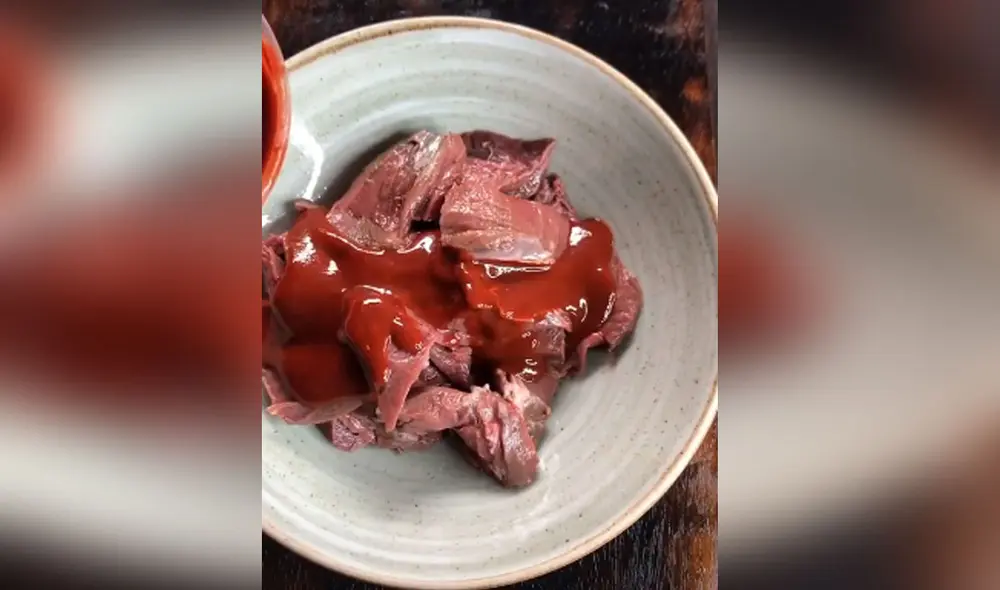 El joven mostró lo sencillo que es hacer este delicioso y popular platillo peruano. Foto: TikTok