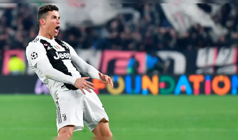 Cristiano Ronaldo imitó la polémica celebración de Simeone tras la eliminación del Atlético