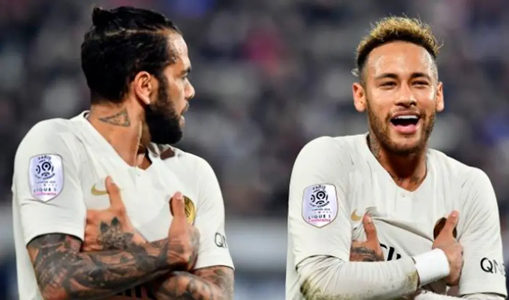 Dani Alves - Neymar Dani Alves - Neymar