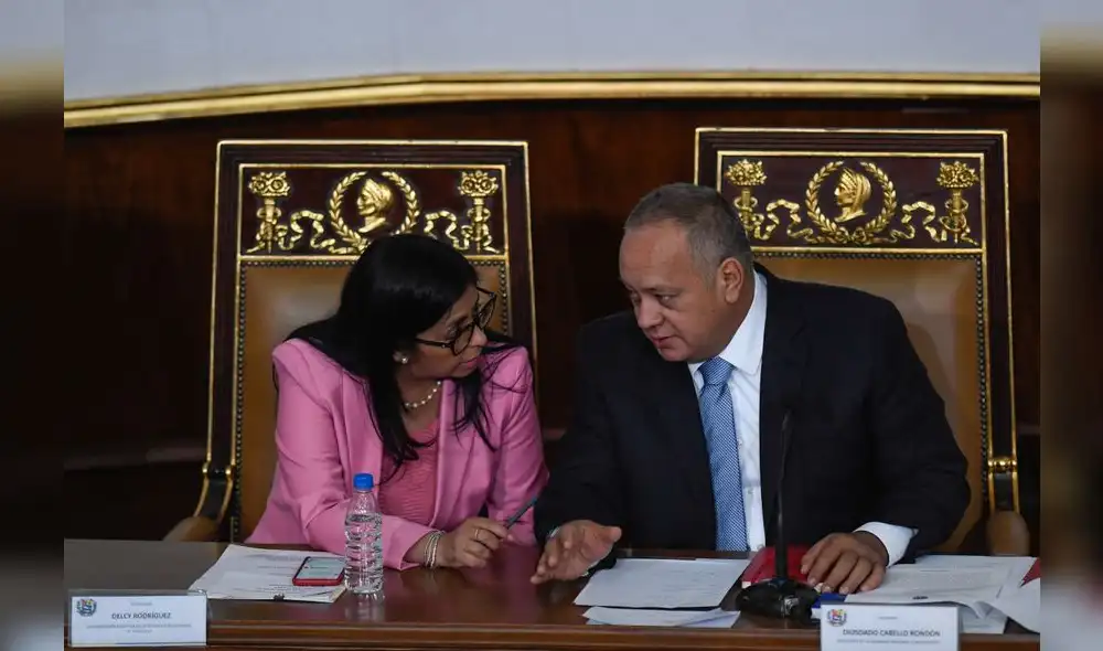 Conductor criticó a la vicepresidenta de Venezuela tras sus comentarios contra Juan Guaidó. Foto: AFP. Conductor criticó a la vicepresidenta de Venezuela tras sus comentarios contra Juan Guaidó. Foto: AFP.