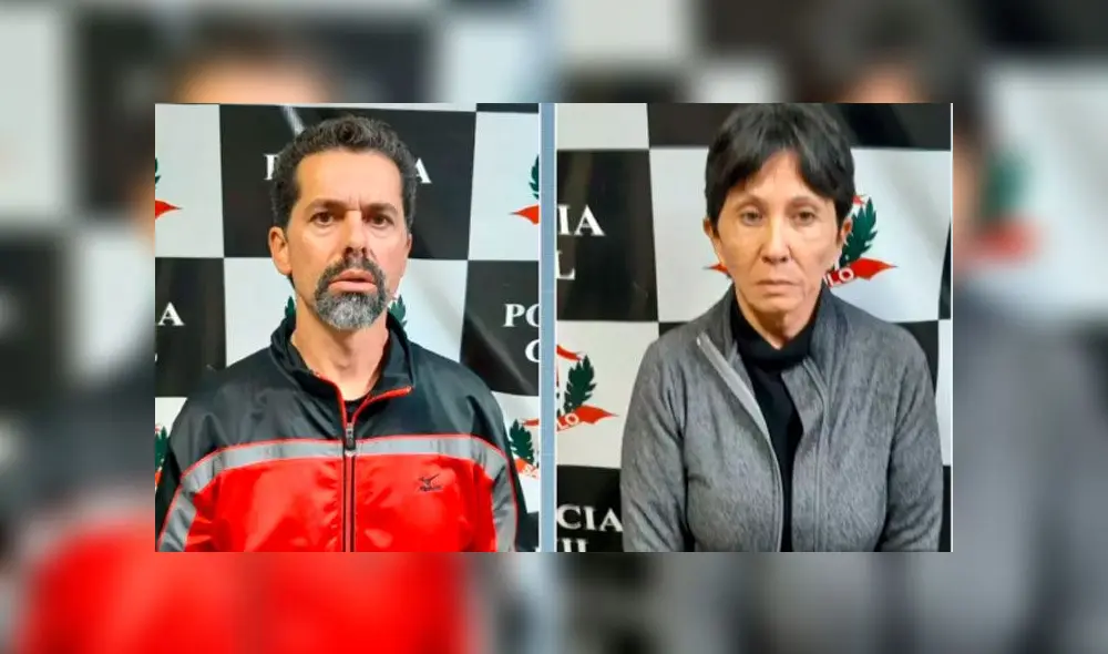 Élcio Pire Júnior y Marina Okido fueron detenidos por la policía de Brasil. Foto: Policía Federal