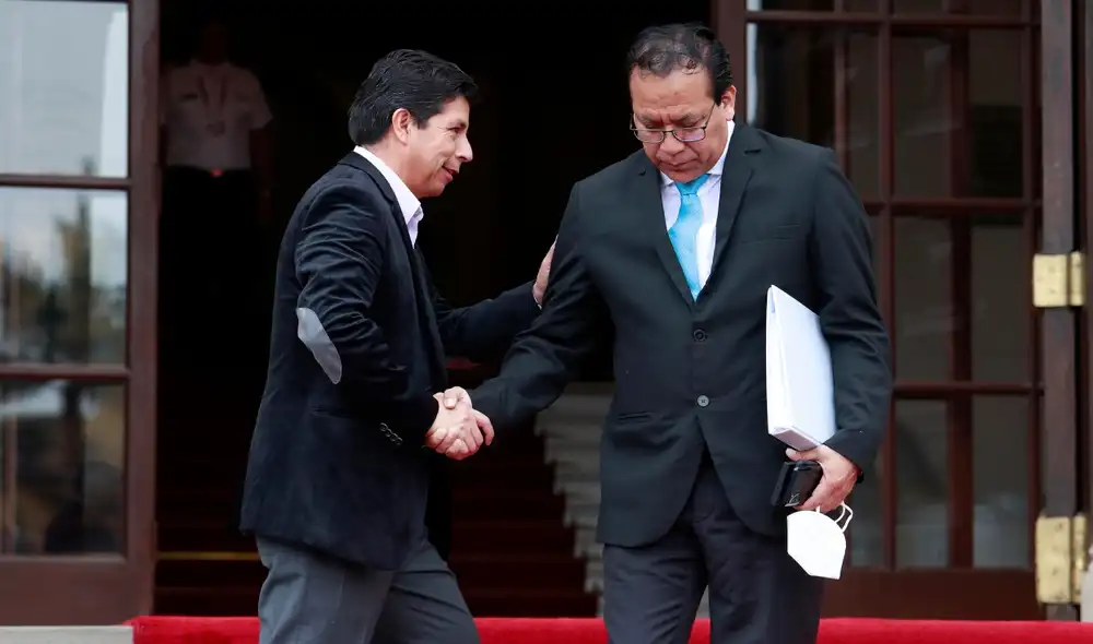 Roberto Sánchez Foto: Presidencia Roberto Sánchez Foto: Presidencia