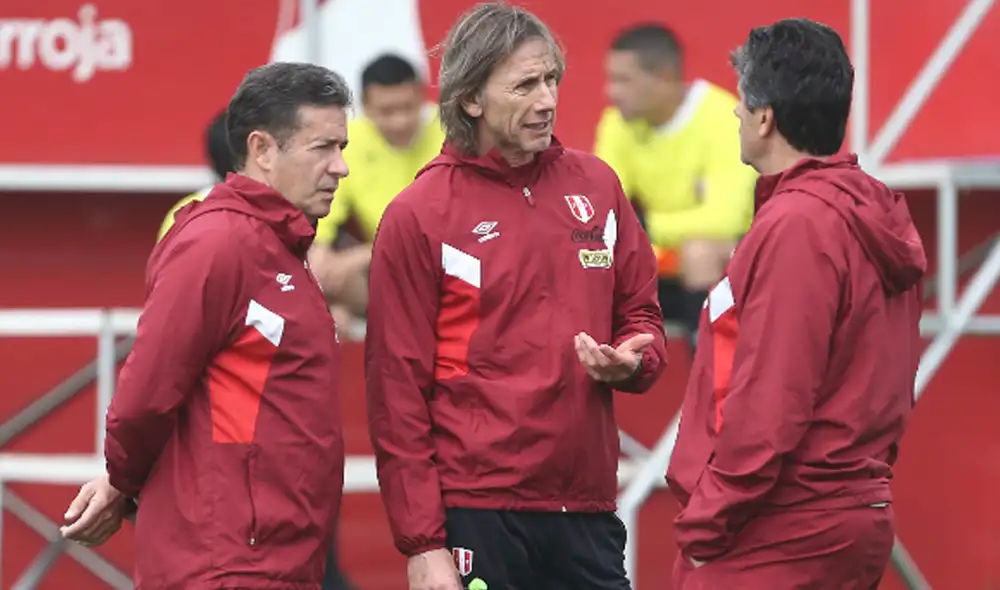 Comando técnico de Ricardo Gareca decidió quedarse en Lima. | Foto: GLR