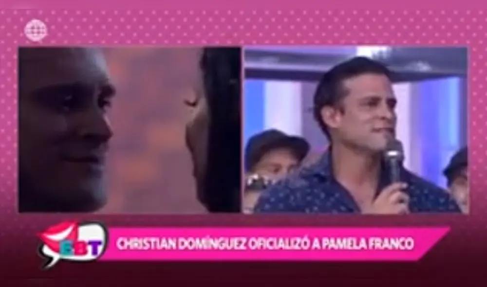 Christian Domínguez abre su corazón y expresa sus sentimientos hacia Pamela Franco