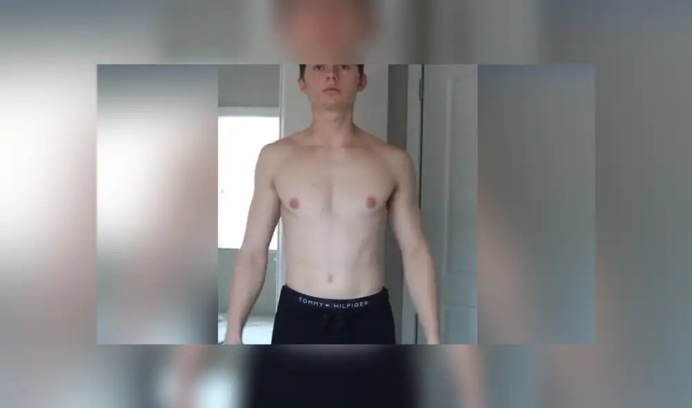 A través de Facebook se hizo viral el cambio de un joven tras someterse al duro entrenamiento de Saitama.