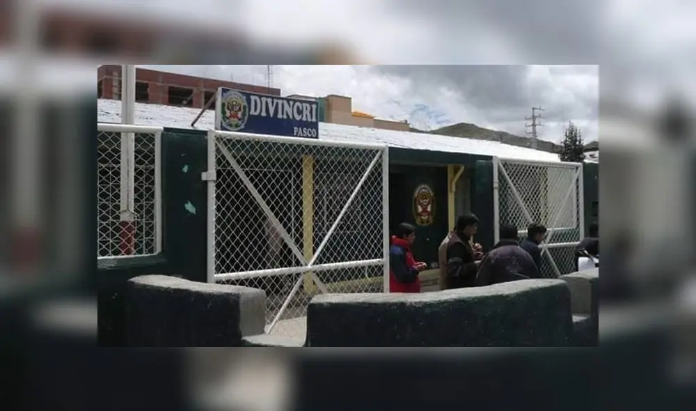 El caso viene siendo investigado por la Divincri de Pasco. (Foto: Difusión)