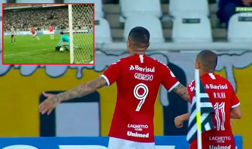 Paolo Guerrero le dio la victoria al Internacional sobre Botafogo por la fecha 36 del Brasileirao 2019. Paolo Guerrero le dio la victoria al Internacional sobre Botafogo por la fecha 36 del Brasileirao 2019.