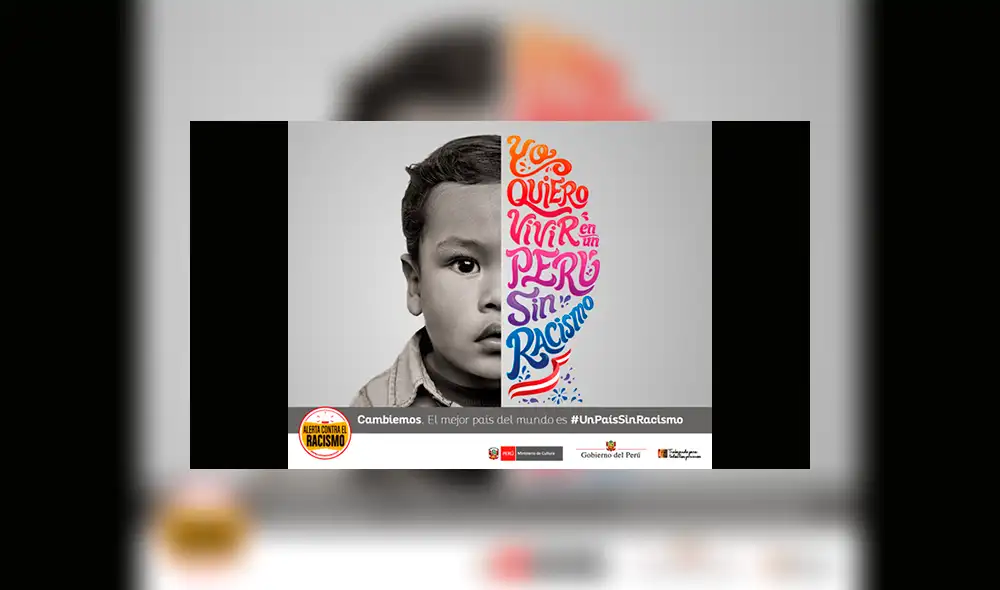 Yo quiero vivir en #UnPaísSinRacismo