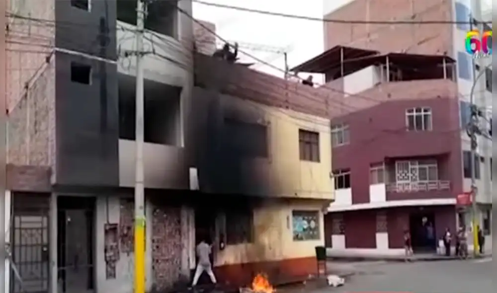 Los nietos se convirtieron en propietarios de la vivienda luego de un juicio. (Foto: Captura video)