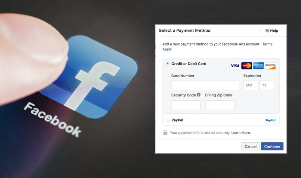 Algunos usuarios tienen dificultades para eliminar sus métodos de pagos en cuentas de anuncios en Facebook. Conoce la razón y posible solución. Foto: TonoDen Knowledge/HelloGiggles